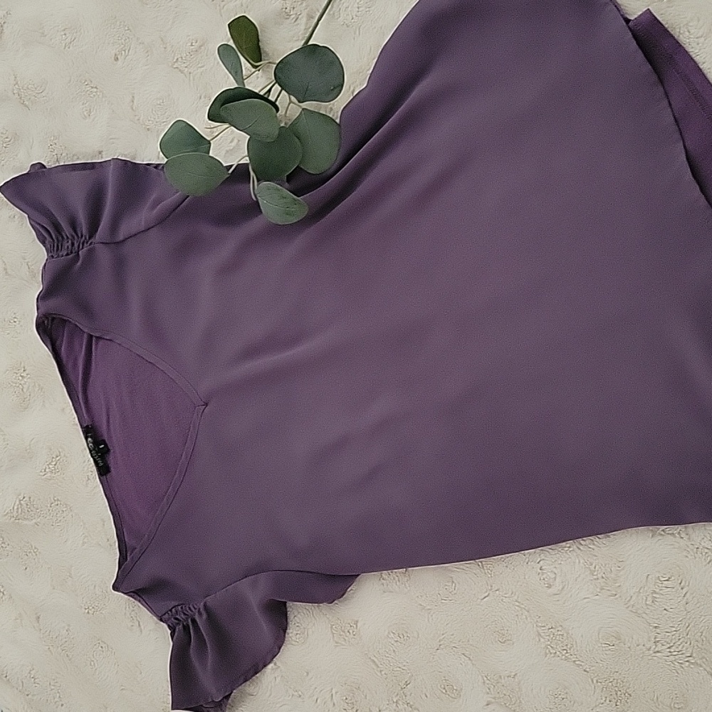 Papermoon Emani Flutter Sleeve Top - Picture 1 of 6